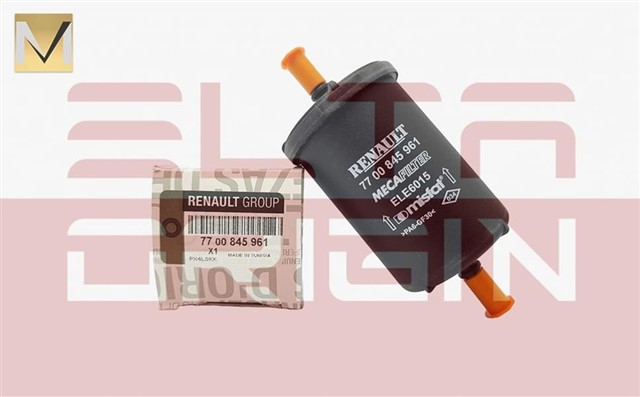 YAKIT BENZIN FILTRESI RENAULT CLIO I - II - III - FLUENCE - KANGOO - LAGUNA I - II - MEGANE I - II - III - MODUS SCENIC I - II - III - SYMBOL II - TWINGO I - II - DACIA LOGAN I - II - SANDERO I - II - SOLENZA - CITROEN BERLINGO - C - ELYSE