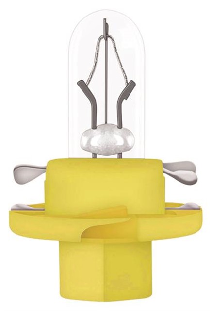 AMPUL 12V MFX6 1.5 BX8.4D DUYLU AMPUL SARI SOKET