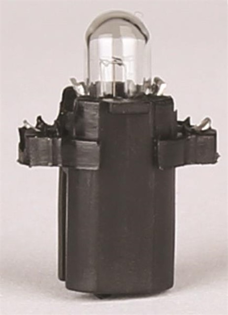 AMPUL 12V 1.2 B8.3D DUYLU AMPUL SIYAH SOKET