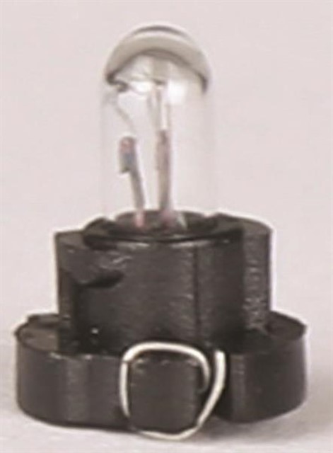 AMPUL 12V T3 0.84 DUYLU AMPUL SIYAH SOKET