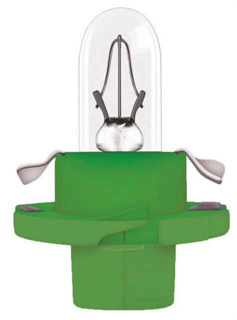 AMPUL 12V MFX6 2 BX8.4D DUYLU AMPUL YESIL SOKET