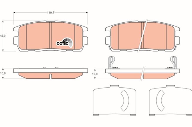 FREN BALATASI ARKA CAPTIVA ANTARA Z20S 07 - 