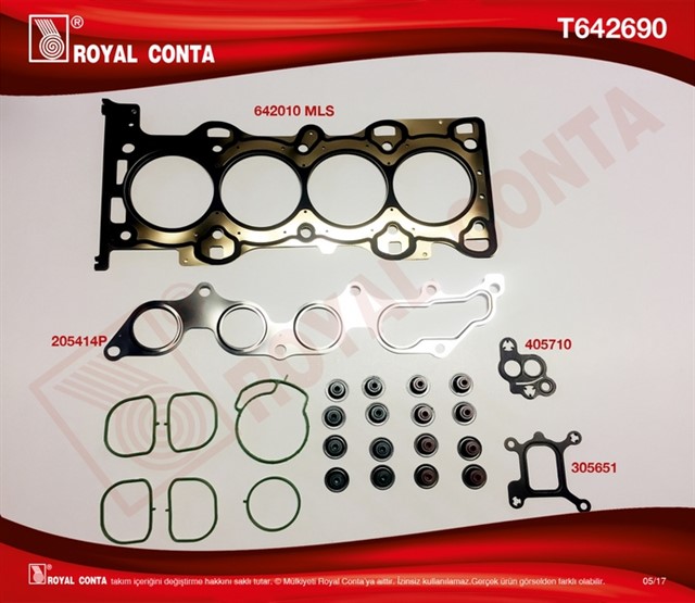 UST TAKIM CONTA REINZ S.LASTIKLI MONDEO III - IV 2.0 16V 01 - 14 145HP AOBA/C - AODA/B/E - CJBA/B - TBBA/B