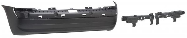 TAMPON ARKA SOL - SAG BRAKETLI TAKIM ASTARLI RENAULT CLIO II 2001 - 2006