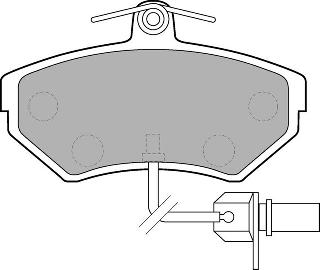 ON BALATA FISLI KUCUK TIP PASSAT - A4 97 - 04 GDB1366
