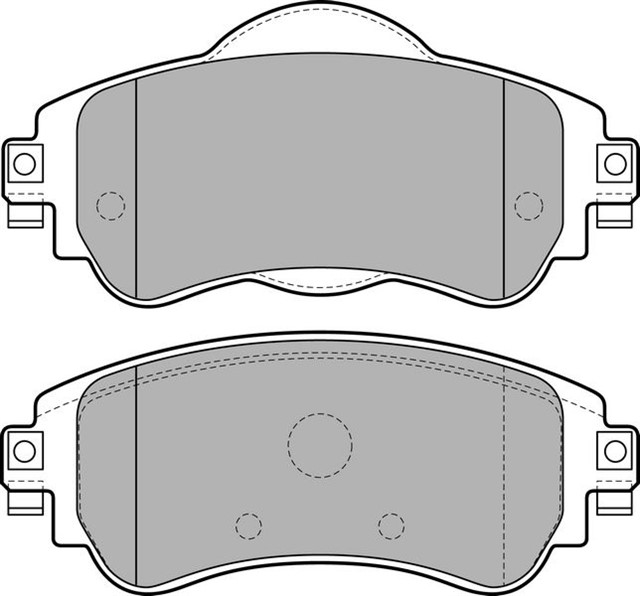 ON BALATA C4 1.4 VTI 09 C4 1.6 HDI 09 DS4 1.6 HDI 11