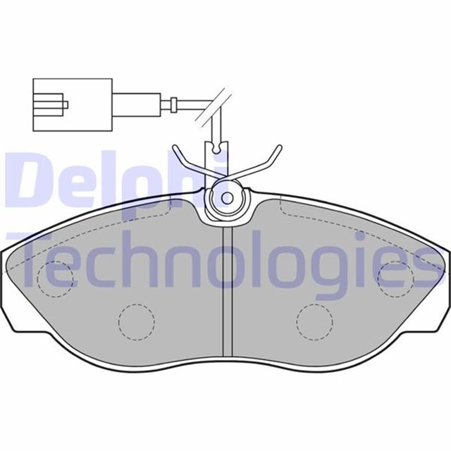 FREN BALATASI ON CITROEN JUMPER / FIAT DUCATO / PEUGEOT BOXER 09/99 04/02