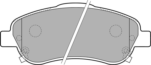 FREN BALATASI ON TOYOTA AVENSIS. COROLLA VERSO 01/03