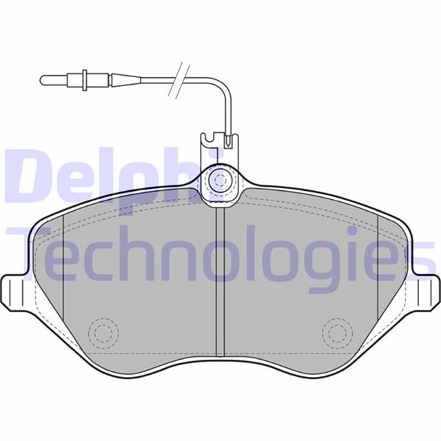 ON FREN BALATASI 407 2.0HDI 2.2 2.2HDI 04 C5 08 C6 2.2HDI 173FAP/2.7HDI 3.0 V6 09/05