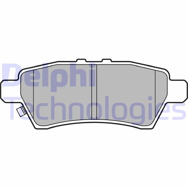 FREN BALATASI ARKA FORD FIESTA/ NISSAN NAVARA. PATHFINDER 01/05