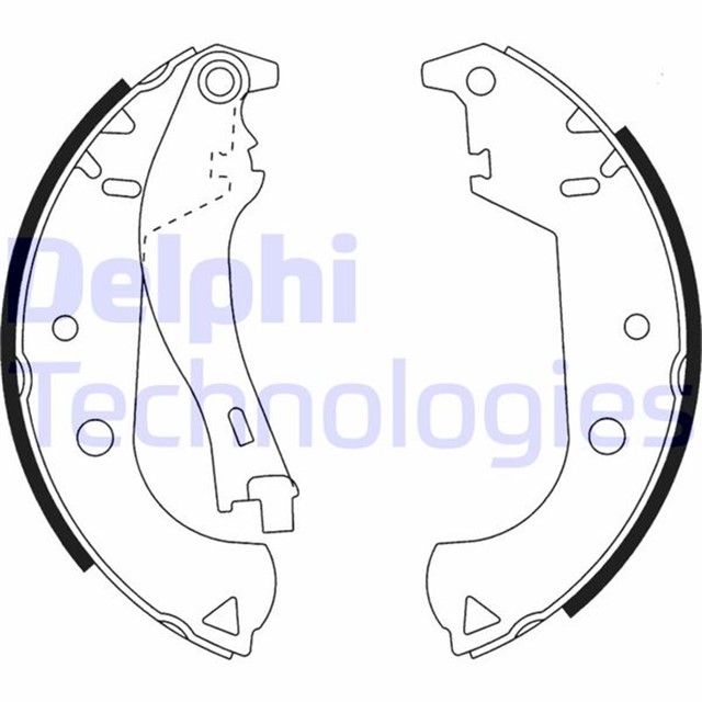 FREN PABUCU ARKA FIAT DOBLO. DOBLO CARGO 11/00 10/09