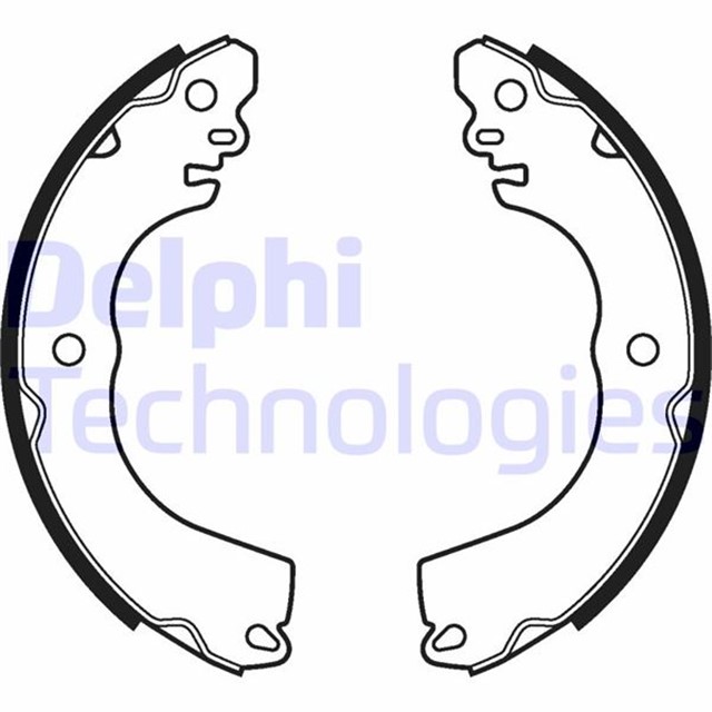 FREN PABUCU ARKA CITROEN C - ZERO 47 ELECTRIC 10/2010; PEUGEOT ION 47 ELECTRIC 10/2010 - 10/10