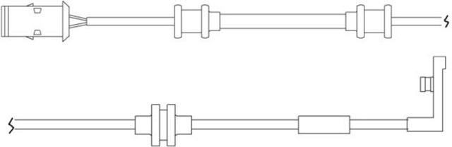 FREN IKAZ KABLOSU ON OPEL VECTRA 10/95 03/02