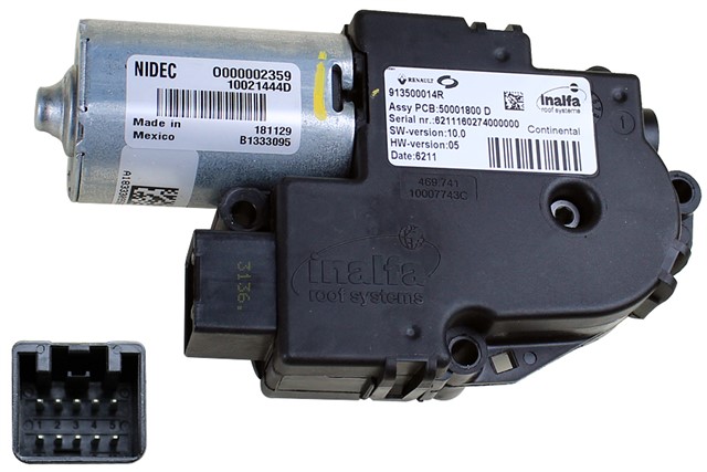 ACILIR TAVAN MOTORU FLUENCE