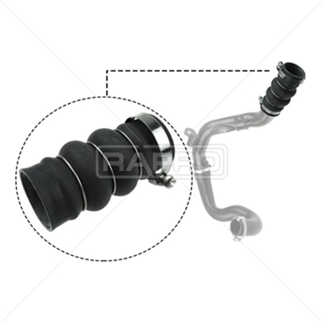 TURBO INTERCOOLER HORTUMU CONNECT 1.8TDCI 110PS 06 14 SILIKON