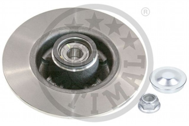 ARKA FREN AYNASI RENAULT MEGANE II 02 MODUS 04 CLIO III 05 240X82.5X4DELIK RULMANLI ABS SENSORLU