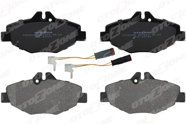 FREN BALATASI ON MERCEDES E - CLASS W211 S211