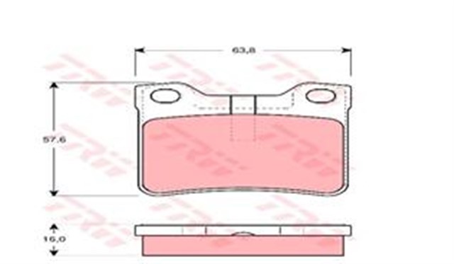 ARKA BALATA P406 1.6 - 1.8 - 2.0 - 2.1 TDI 95 - 04 607 00