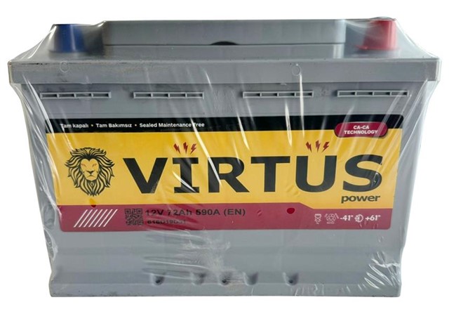 AKU 12 V 72 AH. STANDART L3 KUTU 275X175X190