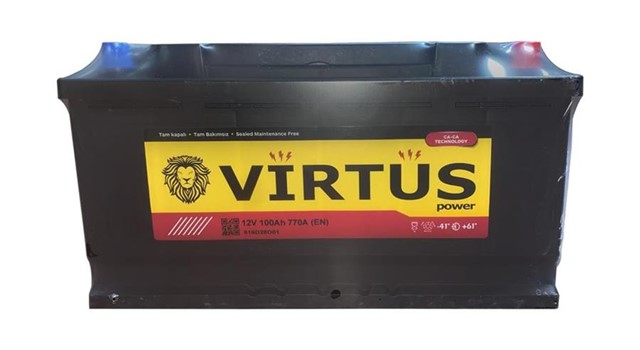 AKU 12 V 100 AH. TAM KAPALI SMF L5 KUTU 353X175X190