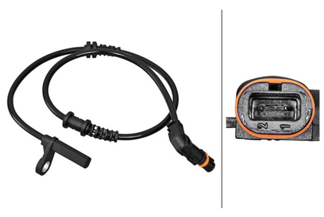 ABS SENSORU ON MERCEDES SLK - CLASS R172 11