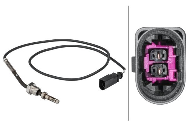 EGZOZ SICAKLIK SENSORU 2 - KUTUPLU AUDI A4 B7 - A6 C6