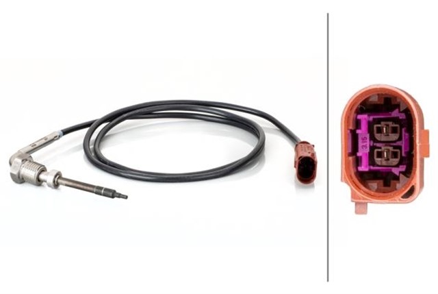 EGZOZ SICAKLIGI SENSORU 2 - KUTUPLU 1.000 MM VW