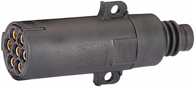 PLUG 7 PIN DIN - ISO 1185