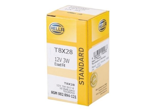 AMPUL 90002491 - 90052300 - 1987302226 - 213201 - 301530 - 2094121 - 6428 - 12V3W - 202 - 412030 - 12818 - 412030