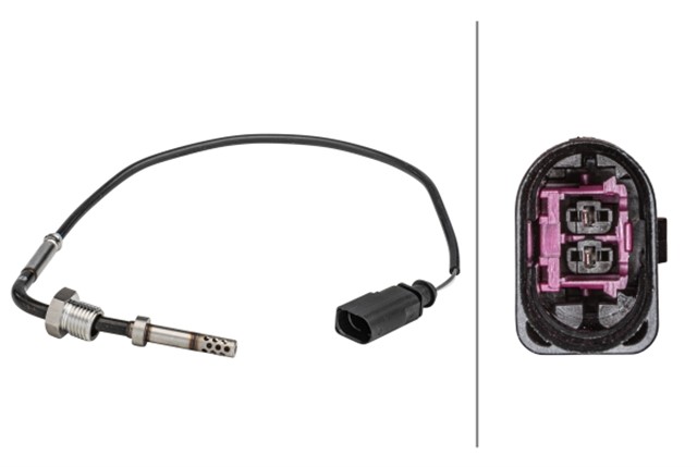 EGZOZ SICAKLIGI SENSORU 2 - KUTUPLU AUDI/VW