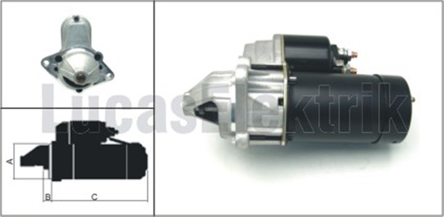 MARS MOTORU 12V / 1.2KW / 10DIS CHEVROLET DAEWOO FIAT