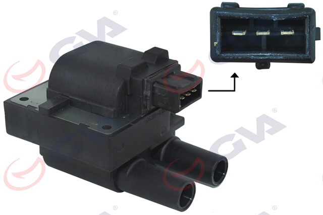 ATESLEME BOBINI R9 1.4 100589 BROADWAY - MEGANE - KANGOO - SCENIC - CLIO II SIYAH SOKETLI