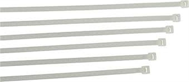 4.8 MM X 400 MM KABLO BAGI ITHAL GRI 1 PAKET 100 ADET