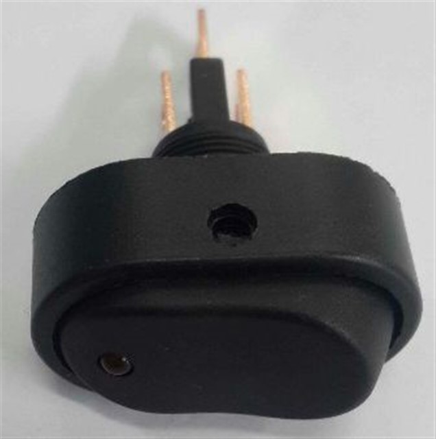 AC KAPA BUTON OVAL KIRMIZI