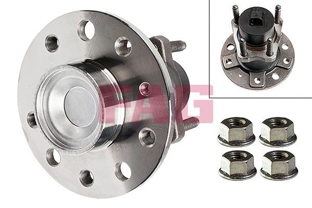 ARKA TEKER PORYASI RULMANLI ASTRA G - VECTRA A - B - COMBO - MERIVA A - ZAFIRA A 140X78X65 5 BIJON ABS LI