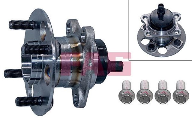 ARKA TEKER PORYASI RULMANLI YARIS - YARIS VERSO 99 - 05 ABS LI 67MM 4 BIJON