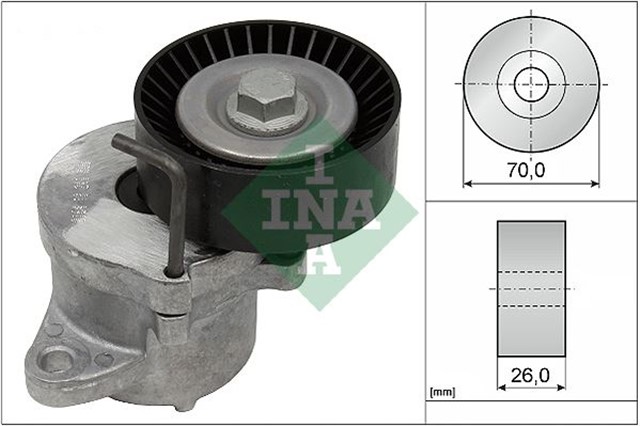 ALTERNATOR GERGI RULMANI KUTUKLU ASTRA J - INSIGNIA - ZAFIRA TOURER C - 2.0 CDTI 10