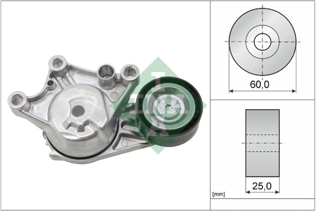 ALTERNATOR GERGI RULMANI KUTUKLU COMBO E - CROSSLAND - GRANDLAND - PARTNER - BERLINGO - RIFTER - P208 - P308 - P508 - P2008 - P3008 - P5008 - C3 - C4 - C5 - DS3 - DS4 - DS5 DV6 1.6 BLUEHDI