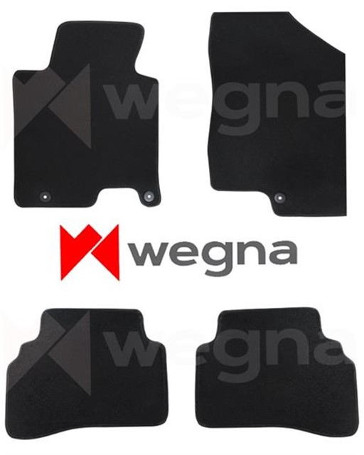 HALI PASPAS SIYAH KIA CEE D 2012 - 2018