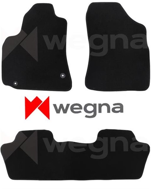 HALI PASPAS SIYAH PEUGEOT PARTNER TEPEE 90 HP 2008 - 2018