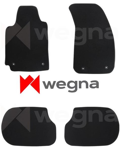 HALI PASPAS SIYAH AUDI A4 B5 1996 2001