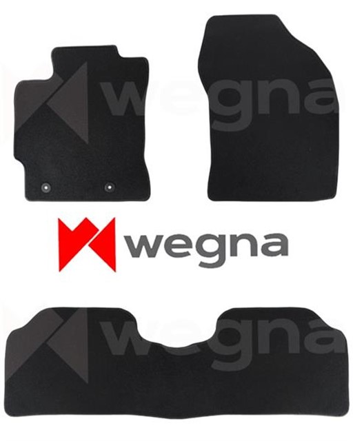 HALI PASPAS SIYAH TOYOTA COROLLA 2013 - 2018