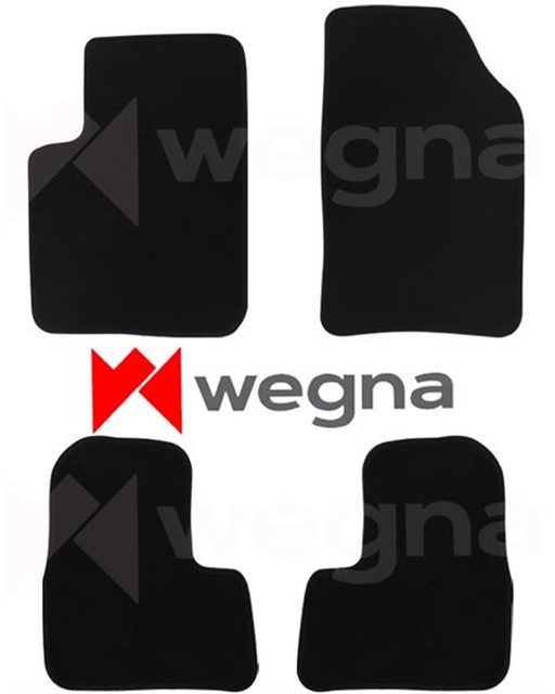 HALI PASPAS SIYAH CITROEN C3 2002 - 2008