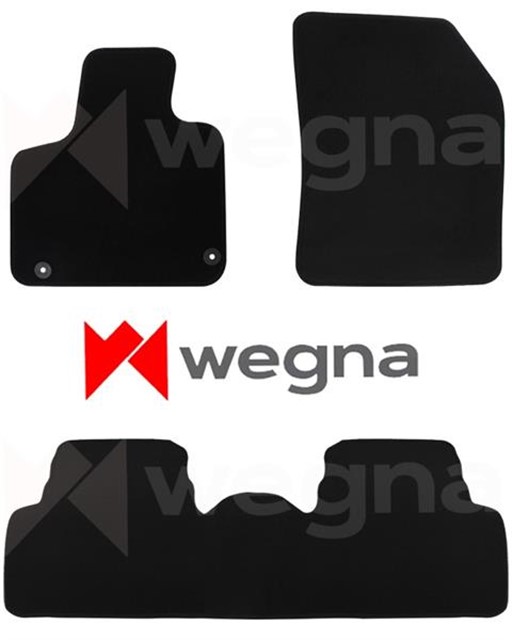 HALI PASPAS SIYAH CITROEN C5 AIR CROSS 2020