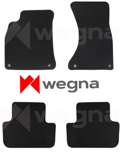 HALI PASPAS SIYAH AUDI A4 B8 2008 - 2015