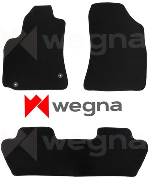 HALI PASPAS SIYAH CITROEN BERLINGO 2008 - 2018