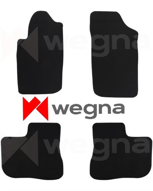 HALI PASPAS SIYAH PEUGEOT 206 1998 - 2005