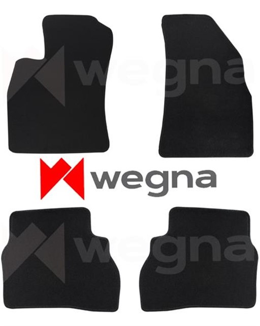 HALI PASPAS SIYAH FIAT DOBLO 2 - 3 2010