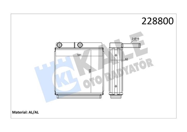 KALORIFER RADYATORU J9 1 SIRA ALB SISTEM
