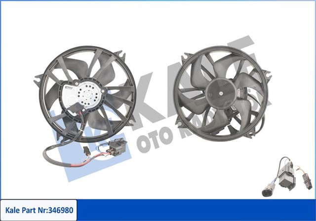 FAN MOTORU C5 - C8 - 308 - 407 - 807 1.6 HDI - 1.8/2.0 16V